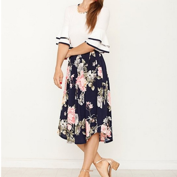 NWOT Égs Midi Dress - Picture 5 of 5